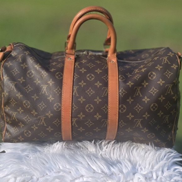Authentic Vintage Louis Vuitton Keepall bandouliere 45 Travel Duffle Bag - Picture 17 of 17